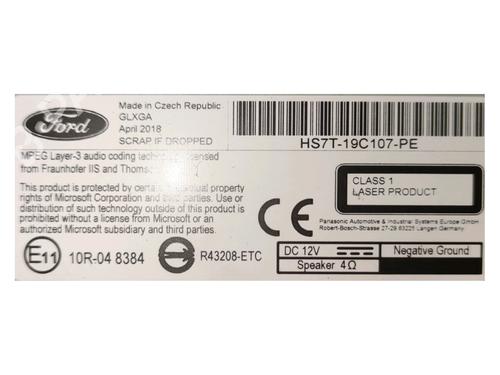 Radio FORD MONDEO V Saloon (CD) 2.0 Hybrid | BP34552455E6 - Image 4
