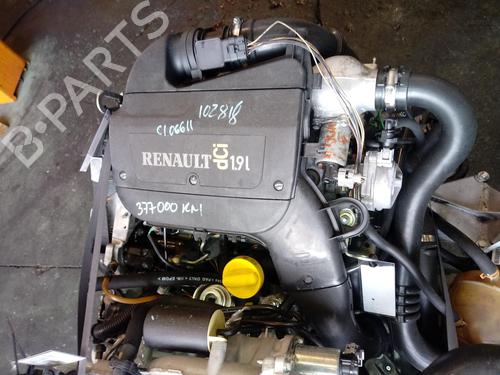 Engine RENAULT SCÉNIC I MPV (JA0/1_, FA0_) 1.9 dCi (JA05, JA1F) | BP19684813M1 