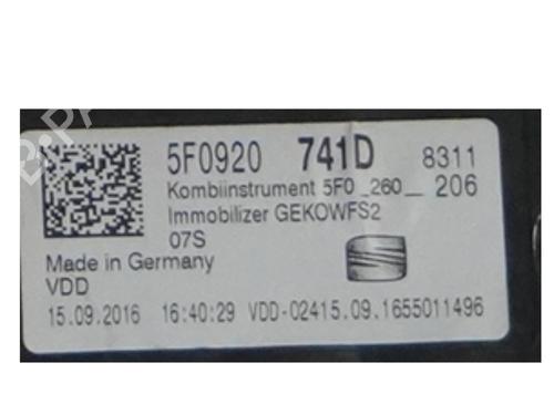 Instrument cluster SEAT ATECA (KH7, KHP) 1.6 TDI | BP20931828C47 