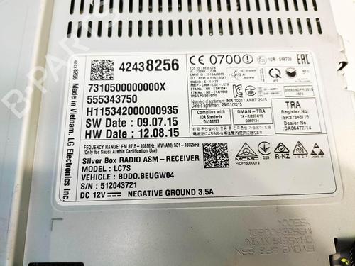 Electronic module OPEL ASTRA K (B16) 1.6 CDTi (68) | BP14464411M83 