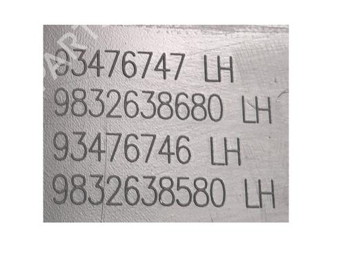 Front left panel OPEL CORSA F (P2JO) 1.2 (68) | BP34468107C58 - Image 3