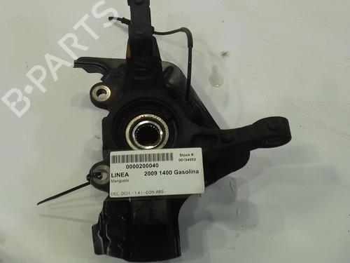 Used Right front steering knuckle Right front steering knuckle FIAT LINEA (323_, 110_) 1.4 T-Jet (323AXC1A) (120 hp) 34483739 34483739