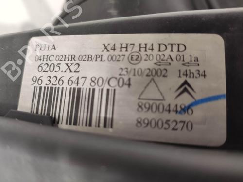 Right headlight CITROËN C5 I (DC_) 2.0 HDi (DCRHZB, DCRHZE) | BP34488247C29 - Image 3