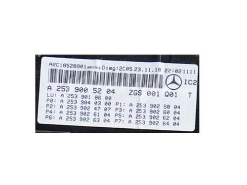 Used Instrument cluster Instrument cluster MERCEDES-BENZ GLC Coupe (C253) 220 d 4-matic (253.303, 253.305) (170 hp) 34464242 34464242