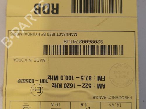 Radio HYUNDAI i30 (GD) 1.4 CRDi | BP34468732E6  - Image 5