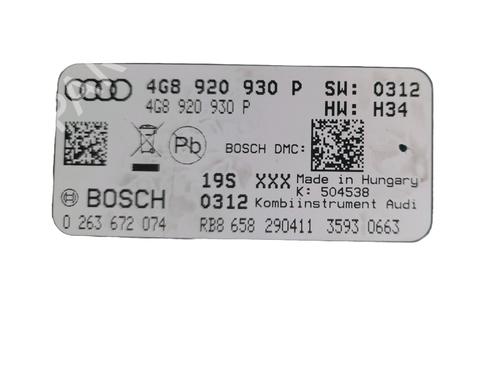 Instrument cluster AUDI A6 C7 (4G2, 4GC) 2.0 TDI | BP34469331C47 - Image 4