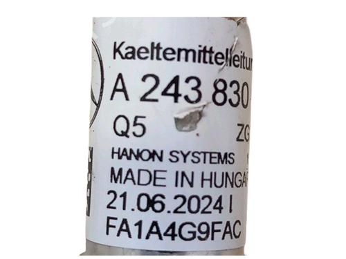AC pipe MERCEDES-BENZ EQA (H243) EQA 250+ (243.702) | BP39149949M126 - Image 2