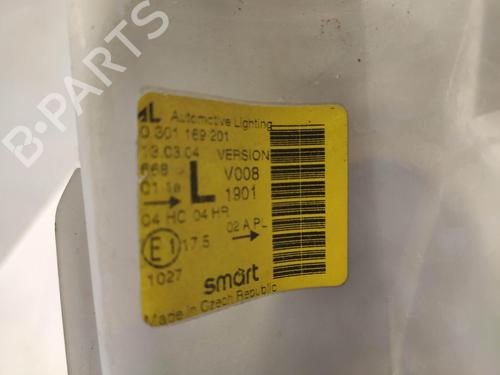 Left headlight SMART FORTWO Coupe (450) 0.7 (450.352, 450.332) | BP14475117C28 