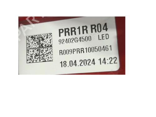 Right taillight HYUNDAI i30 (PDE, PD, PDEN) 1.0 T-GDI hybrid 48V | BP37268769C35 - Image 3