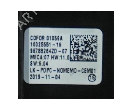 Left front window switch PEUGEOT 2008 II (UD_, US_, UY_, UJ_, UR_, UC_) 1.2 PureTech 130 (USHNS, URHNS) | BP25047363I27