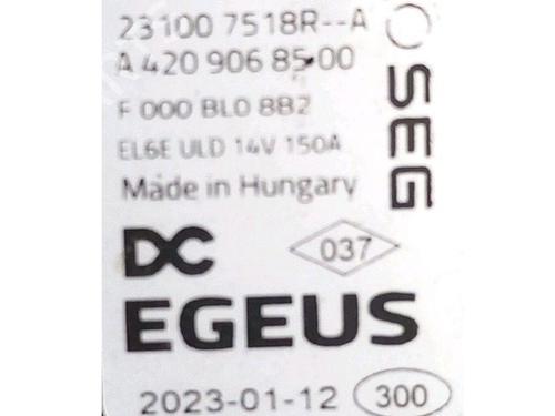 Alternator RENAULT MEGANE IV Hatchback (B9A/M/N_) 1.3 TCe 140 (B9NB) | BP35734270M7 - Image 5