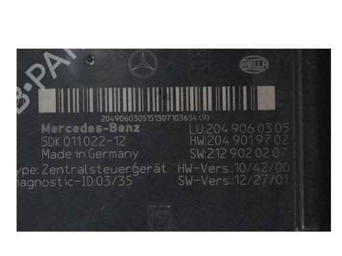 Fuse box MERCEDES-BENZ C-CLASS (W204) C 200 CDI (204.001) | BP35733000E1 - Image 4
