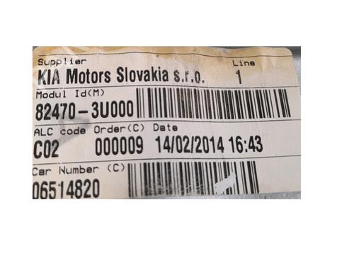 Front left window mechanism KIA SPORTAGE III (SL) 1.6 GDI | BP23969046C22 
