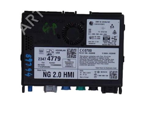 Electronic module OPEL INSIGNIA A Sports Tourer (G09) 2.0 CDTI (35) | BP20132424M83