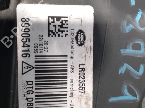Right headlight LAND ROVER RANGE ROVER SPORT I (L320) 3.6 D 4x4 | BP20666923C29 