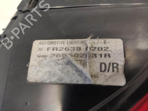 Used Right taillight RENAULT CLIO IV (BH_) 1.5 dCi 90 (90 hp) 14474931