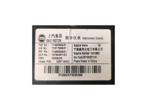 Instrument cluster MG MG ZS SUV (AZS1) 1.5 VTi | BP36360779C47 - Image 4