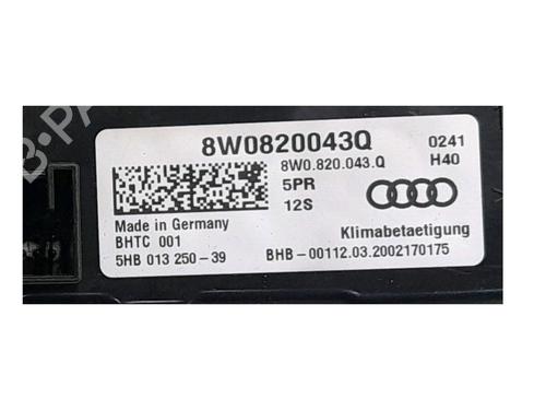 Commande Chauffage AUDI A5 Sportback (F5A, F5F) 35 TDI | BP26320185I5 