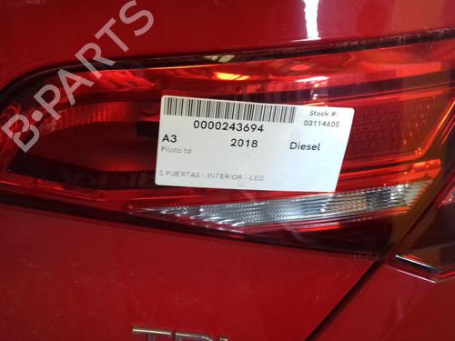 Used Right tailgate light Right tailgate light AUDI A3 Convertible (8V7, 8VE) [2013-2021] 34484751 34484751
