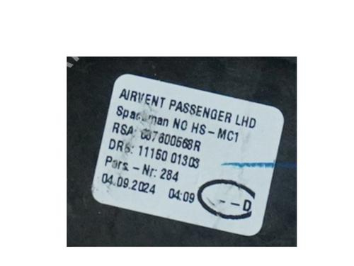 Air vent RENAULT CAPTUR II (HF_) 1.0 TCe 90 ECO-G (HFM6) | BP34466313I21 - Image 4