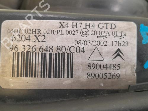 Left headlight CITROËN C5 I (DC_) 2.0 HDi (DCRHZB, DCRHZE) | BP34491461C28  - Image 5