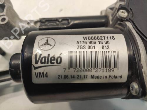 Used Front wiper motor MERCEDES-BENZ GLA-CLASS (X156) GLA 200 CDI / d (156.908) (136 hp) 14472967