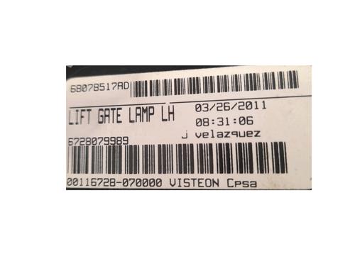 Left tailgate light FIAT FREEMONT (345_) 2.0 JTD | BP34551958C79 - Image 3