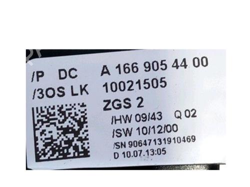 Left front window switch MERCEDES-BENZ A-CLASS (W176) A 180 CDI / d (176.012) | BP34469866I27 - Image 3