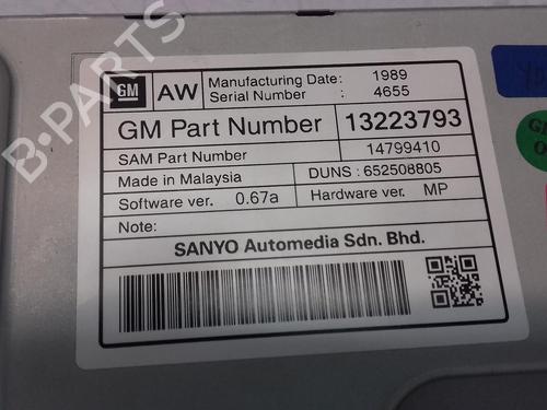 Electronic module OPEL INSIGNIA A Saloon (G09) 2.0 CDTI (69) | BP34484880M83  - Image 6