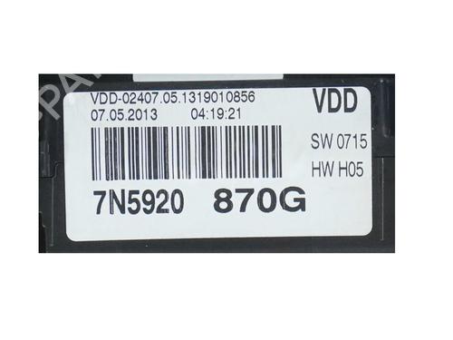 Instrument cluster SEAT ALHAMBRA (710, 711) 2.0 TDI | BP23969767C47 
