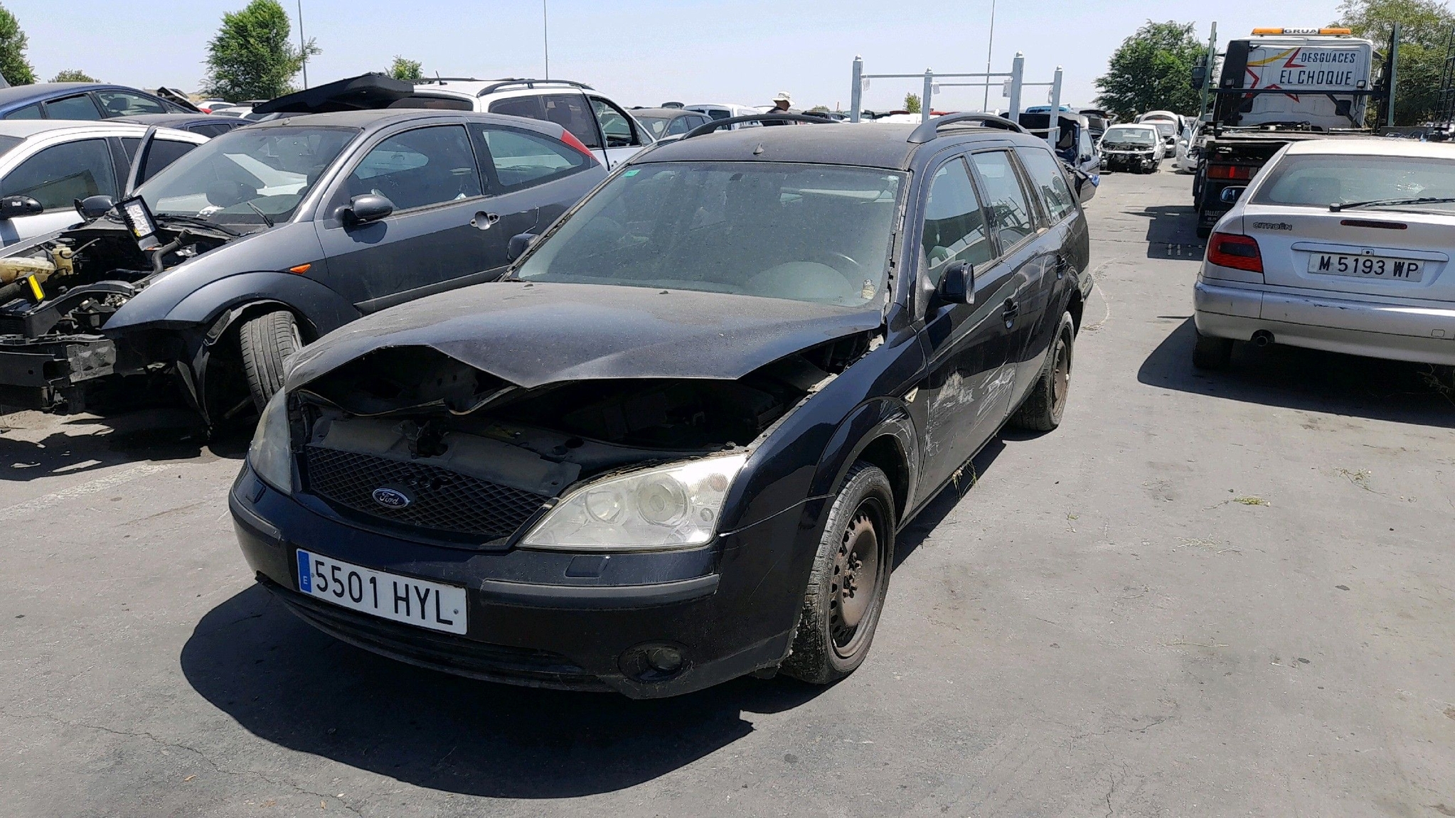 Used Rear axle FORD MONDEO III Turnier (BWY) 2.5 V6 24V 15120290 | B-Parts