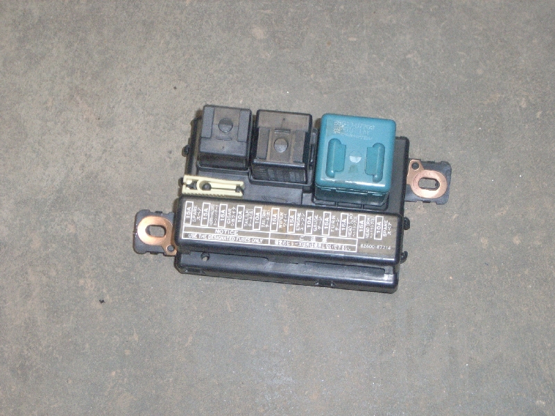 Daihatsu Charade Fuse Box - Wiring Diagram