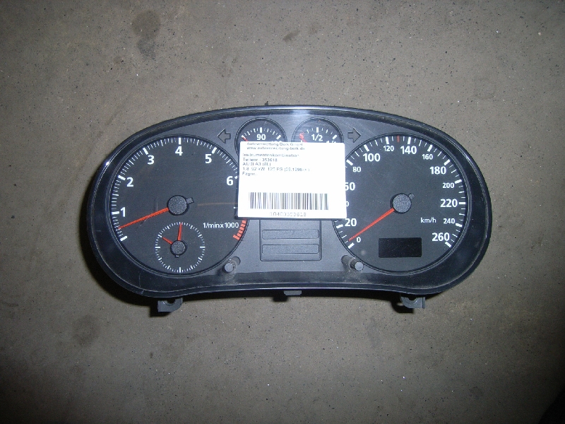 Instrument cluster AUDI A3 (8L1) 1.8 2647243 BParts
