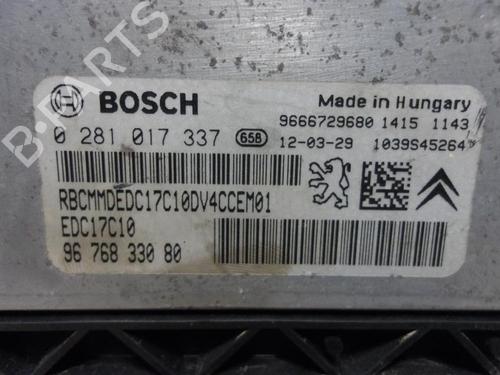 Used Engine control unit (ECU) CITROËN C3 II (SC_) 1.4 HDi 70 (SC8HZC, SC8HR0, SC8HP4) (68 hp) 28684228