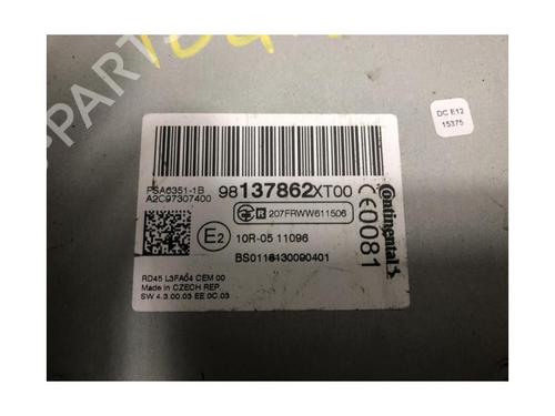 Radio PEUGEOT PARTNER Box Body/MPV 1.6 HDi | BP23457210E6 