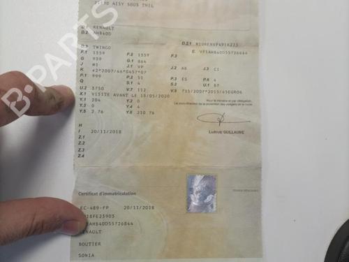 Licence plate light RENAULT TWINGO III (BCM_, BCA_) 1.0 SCe 70 | BP36206274I40  - Image 14