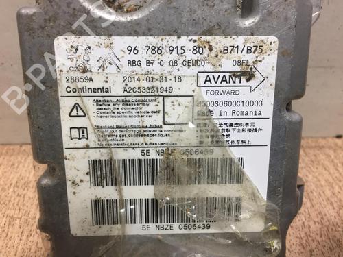 Used ECU airbags CITROËN DS4 (NX_) 1.6 VTi 120 (120 hp) 24601594