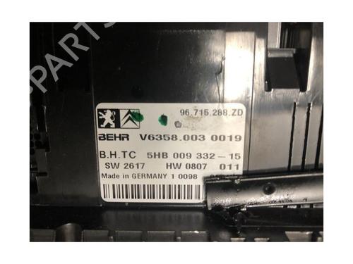 AC Styreenhet / Manøvreringsenhet CITROËN C5 III Break (RW_) 1.6 THP 155 | BP28282891I5 