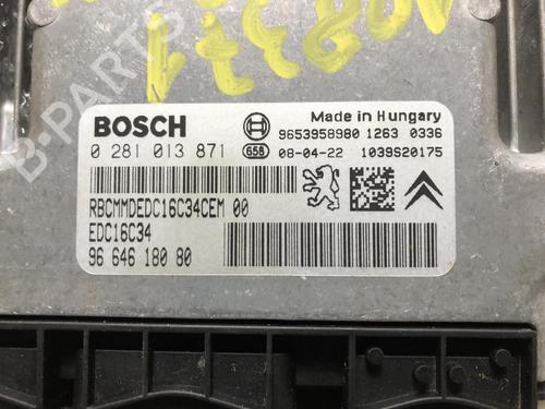 Engine control unit (ECU) CITROËN BERLINGO MULTISPACE (B9) 1.6 HDi 90 | BP31185616M57