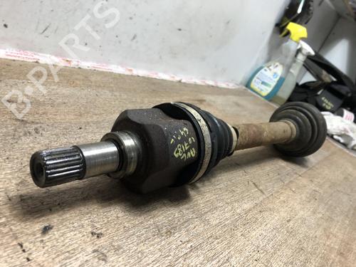 Used Left front driveshaft CITROËN C4 Picasso I MPV (UD_) 1.6 HDi (109 hp) 20631393