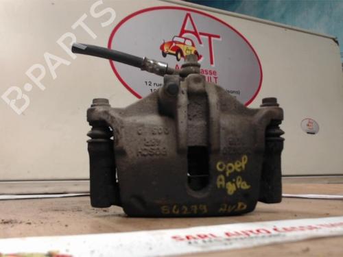 Used Right front brake caliper OPEL AGILA (A) (H00) 1.2 16V (F68) (75 hp) 12969596