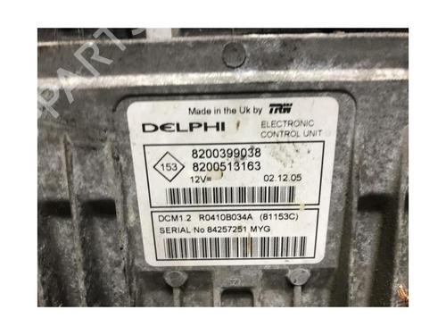 Engine control unit (ECU) RENAULT CLIO III (BR0/1, CR0/1) 1.5 dCi (BR17, CR17) | BP20624802M57