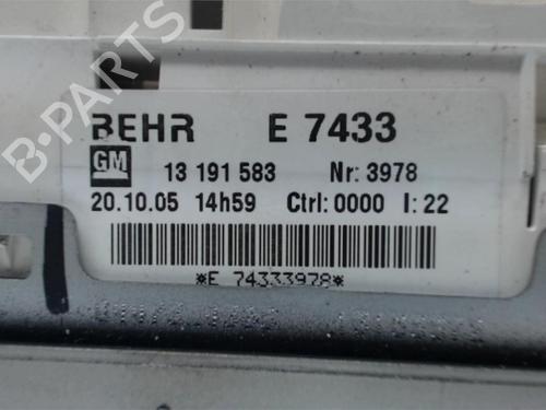 Airco bedieningspaneel OPEL MERIVA A MPV (X03) 1.3 CDTI (E75) | BP12968731I5 