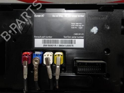 Multifunctionele display RENAULT MEGANE III Hatchback (BZ0/1_, B3_) 1.5 dCi (BZ09, BZ0D, BZ1W, BZ29, BZ14) | BP13262859C48 