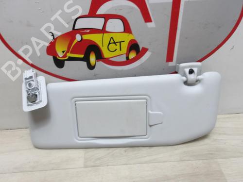 Used Left sun visor PEUGEOT 208 I (CA_, CC_) 1.2 PureTech 82 (82 hp) 13286954