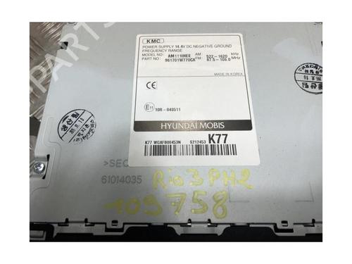 Radio KIA RIO III (UB) 1.2 CVVT | BP25020326E6 