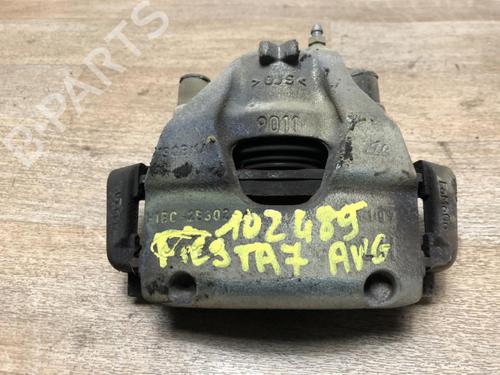 Used Left front brake caliper FORD FIESTA VII (HJ, HF) 1.5 TDCi (86 hp) 23068508