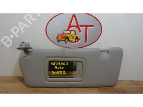 Used Left sun visor RENAULT MEGANE III Hatchback (BZ0/1_, B3_) 1.5 dCi (106 hp) 13286773