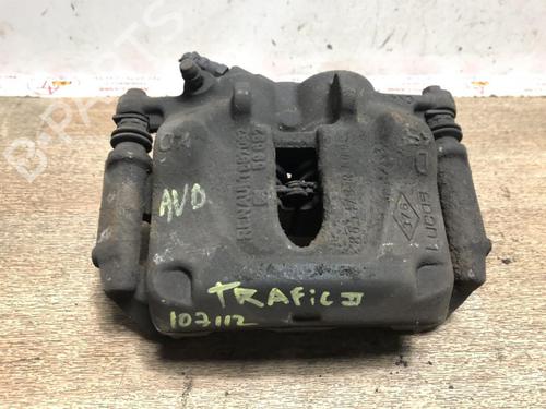 Used Right front brake caliper RENAULT TRAFIC II Bus (JL) 2.0 dCi 90 (JL00, JL01, JL0H, JL0M, JL0P, JL0S) (90 hp) 20619945