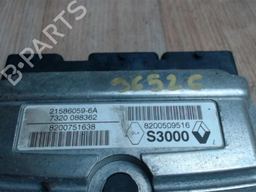 Engine control unit (ECU) RENAULT MEGANE II (BM0/1_, CM0/1_) 1.6 16V | BP29380578M57 
